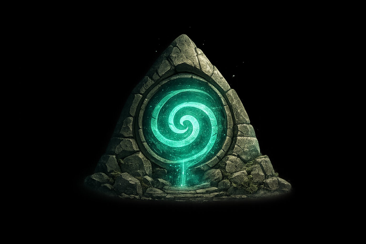 La puerta erguida — un portal al mundo de AeonForge